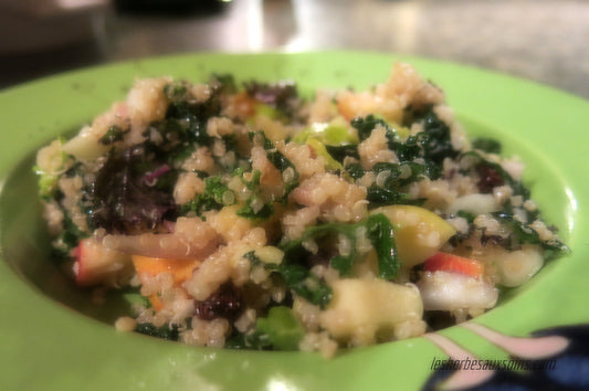 SALADE DE QUINOA/FEUILLUS VERTS