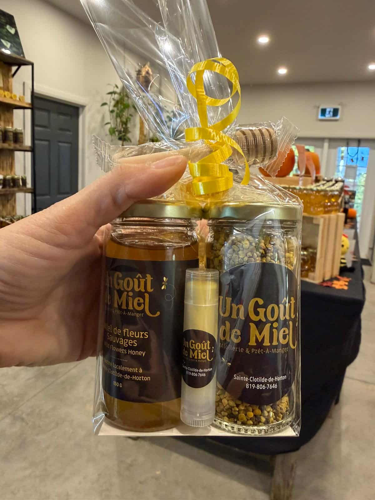 Emballage cadeau Découverte et Bien-Être de l'apicultrice