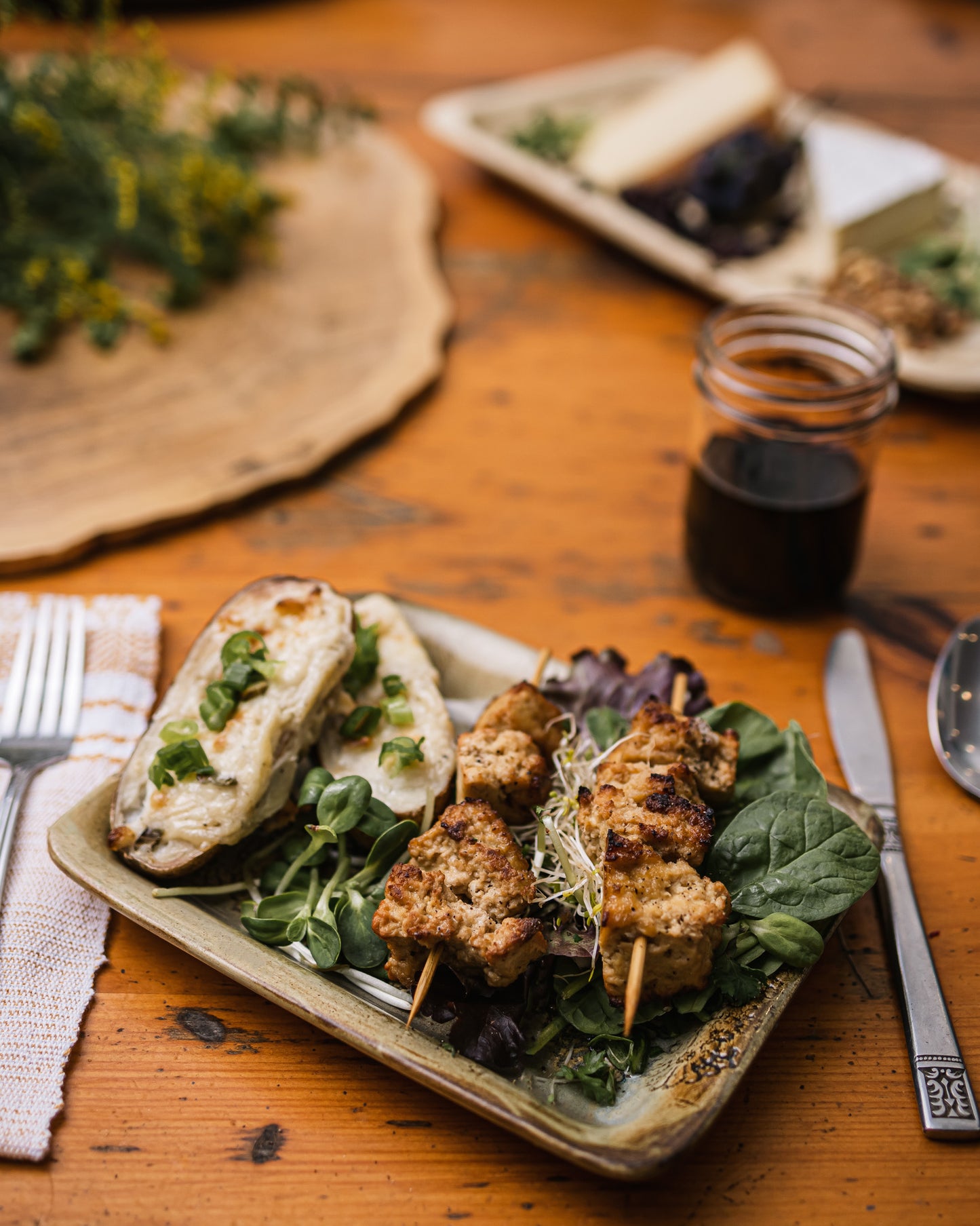 BROCHETTE DE TOFU