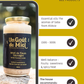 MIEL AROMATISÉ AUX HUILES ESSENTIELLES D'ORANGE ET DE GINGEMBRE