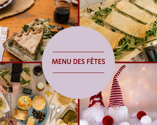 MENU DES FÊTES